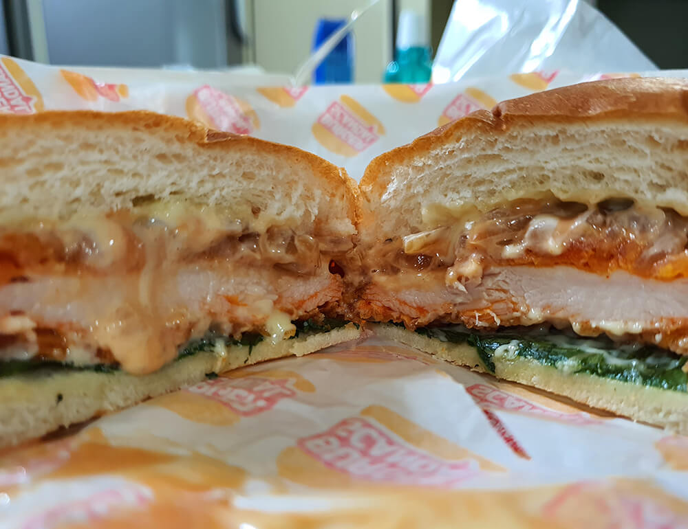 버거스캔들 성남 복정점 - 레전드 치킨버거1