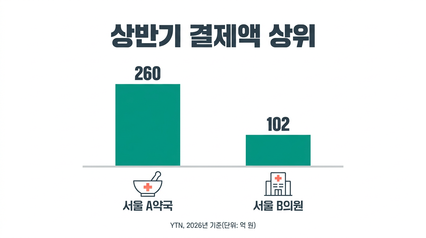 상반기 결제액 상위