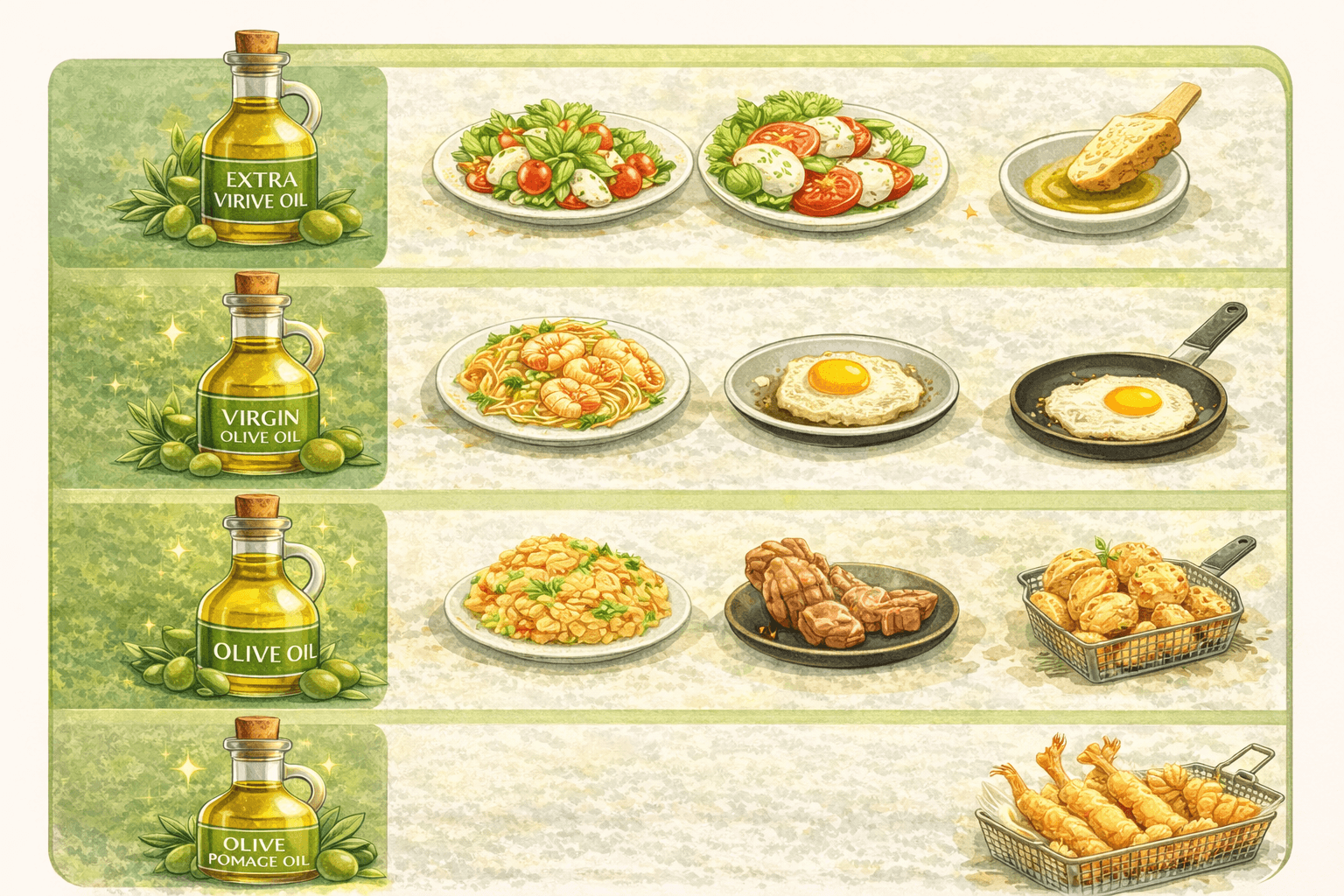 올르비오일 등급 기준 종류와 등급별 용도, 요리 방법 알아보기