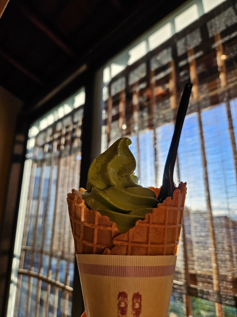 교토 말차하우스 아이스크림