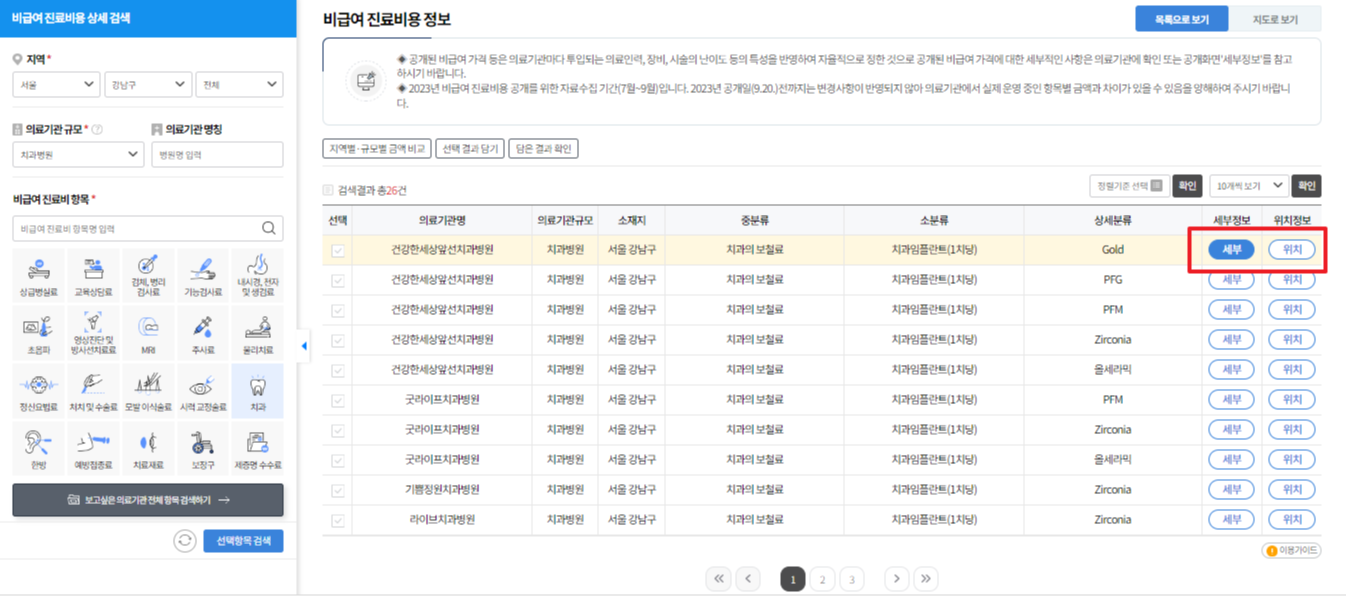 임플란트 비용 가격 비교하기