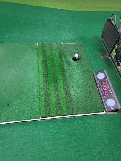 연습장매트-골프공