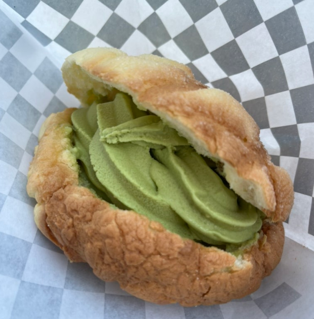 아사쿠사 명물 메론빵