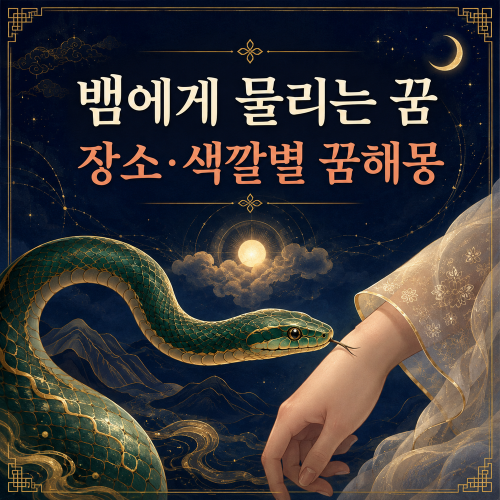 뱀에게-물리는-꿈