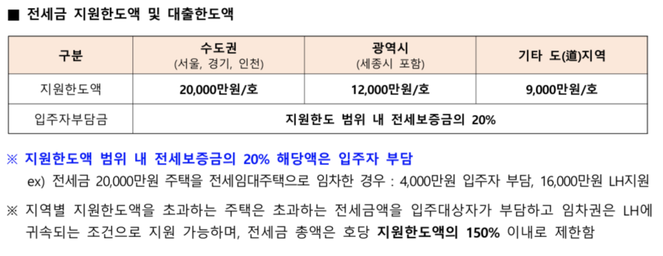 지원 대출금액