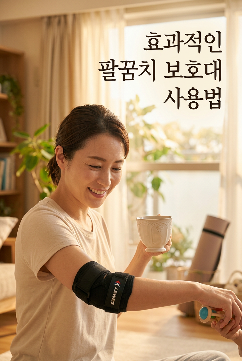 팔꿈치 보호대 추천 착용 후 운동
