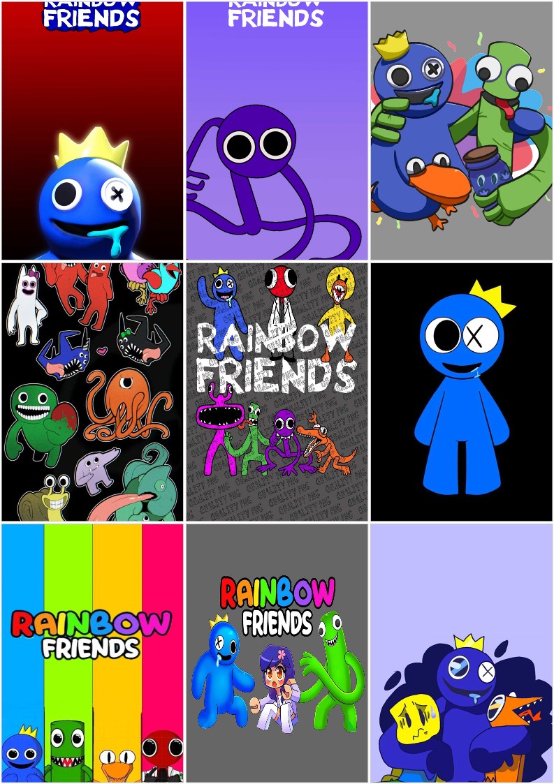 레인보우프렌즈배경화면