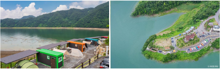 충청북도 제천 마린힐 캠핑장