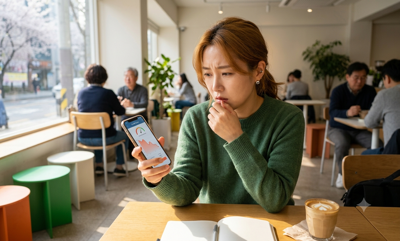 alt="카드론, 현금서비스 신용점수 하락 비교"
