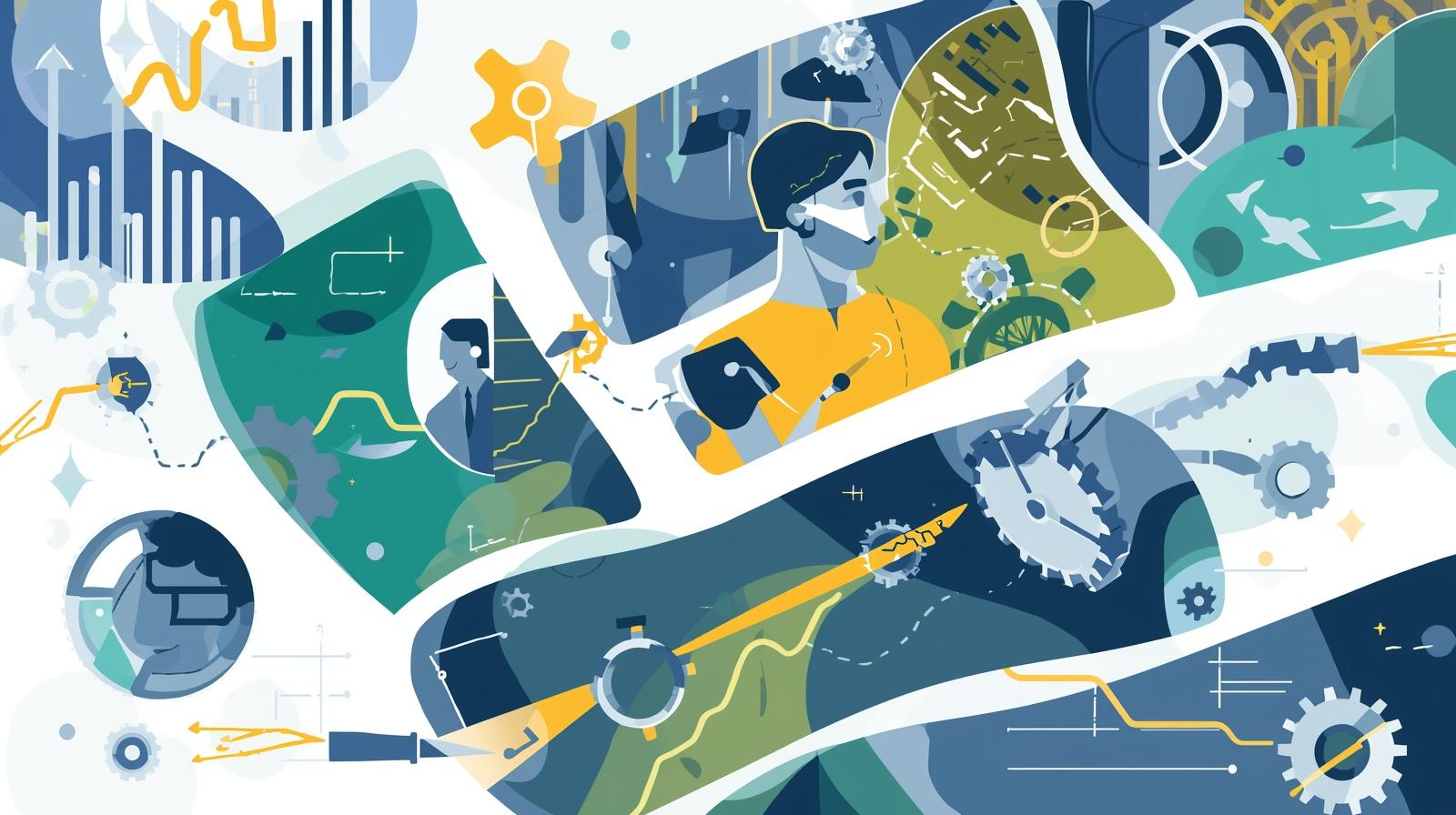 내부 승진 vs 외부 채용 관련 이미지