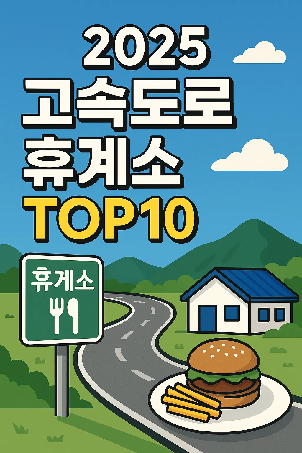2025년 운전자가 뽑은 고속도로 휴게소 TOP10