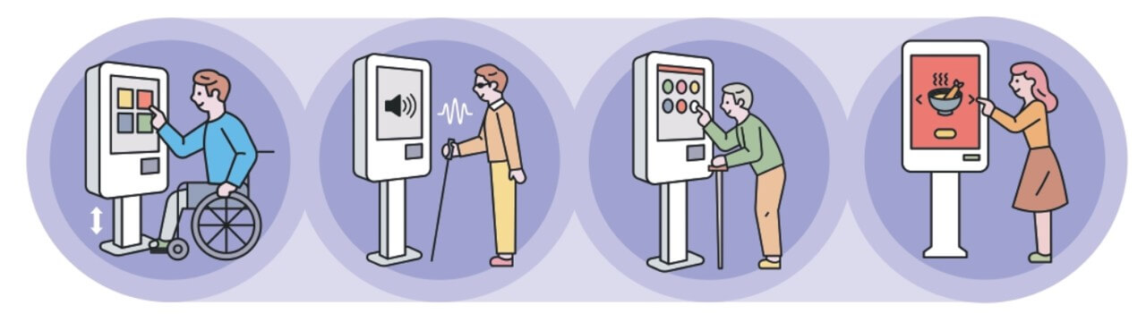 경기도 시장상권 진흥원 배리어프리 키오스크 브리핑