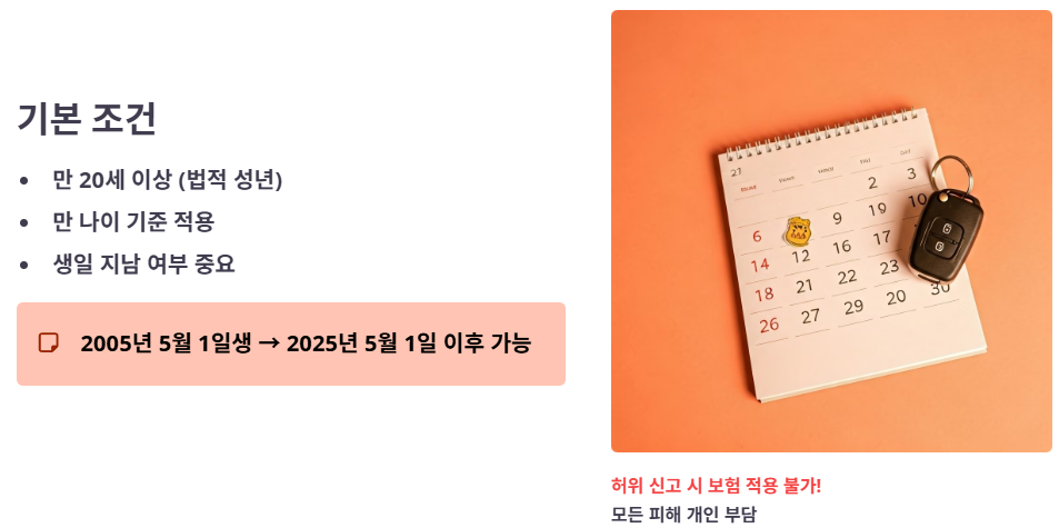 만 나이 계산법의 중요성