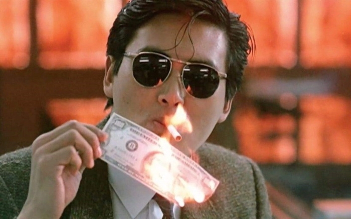 배우 주윤발 사진