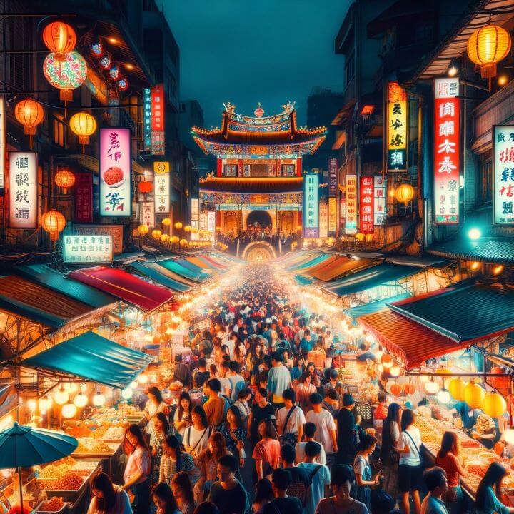 대만 야시장