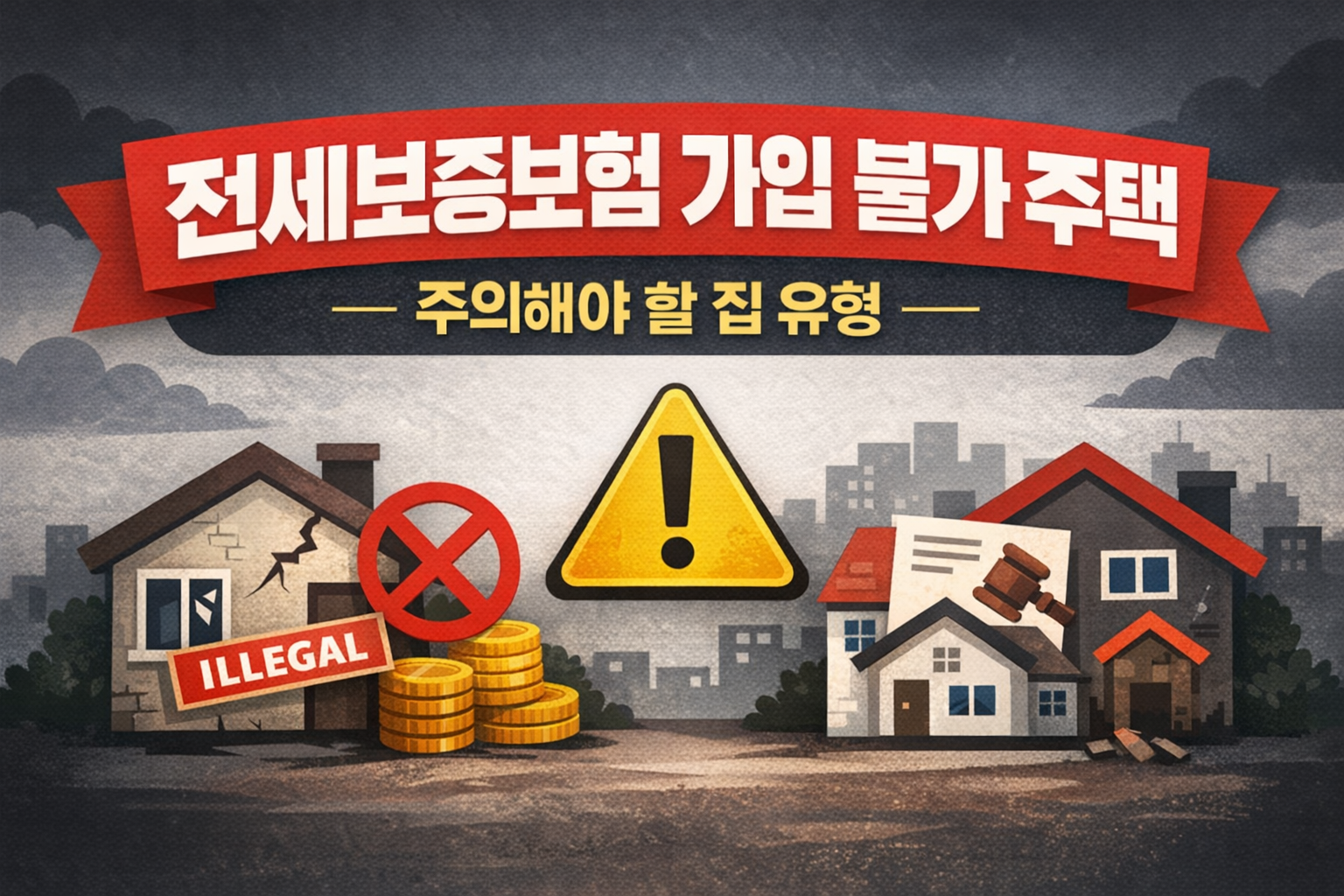 전세보증보험 가입 불가 주택 유형 분류