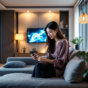 2025년 고급 인테리어 트렌드 자연 소재와 첨단 기술의 만남