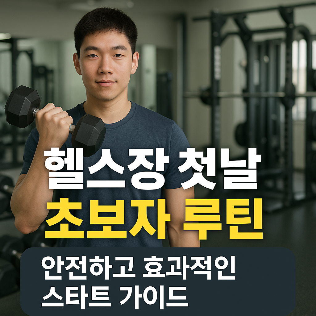 헬스장 첫날