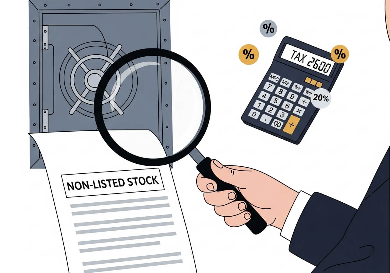 비상장주식 양도소득세율