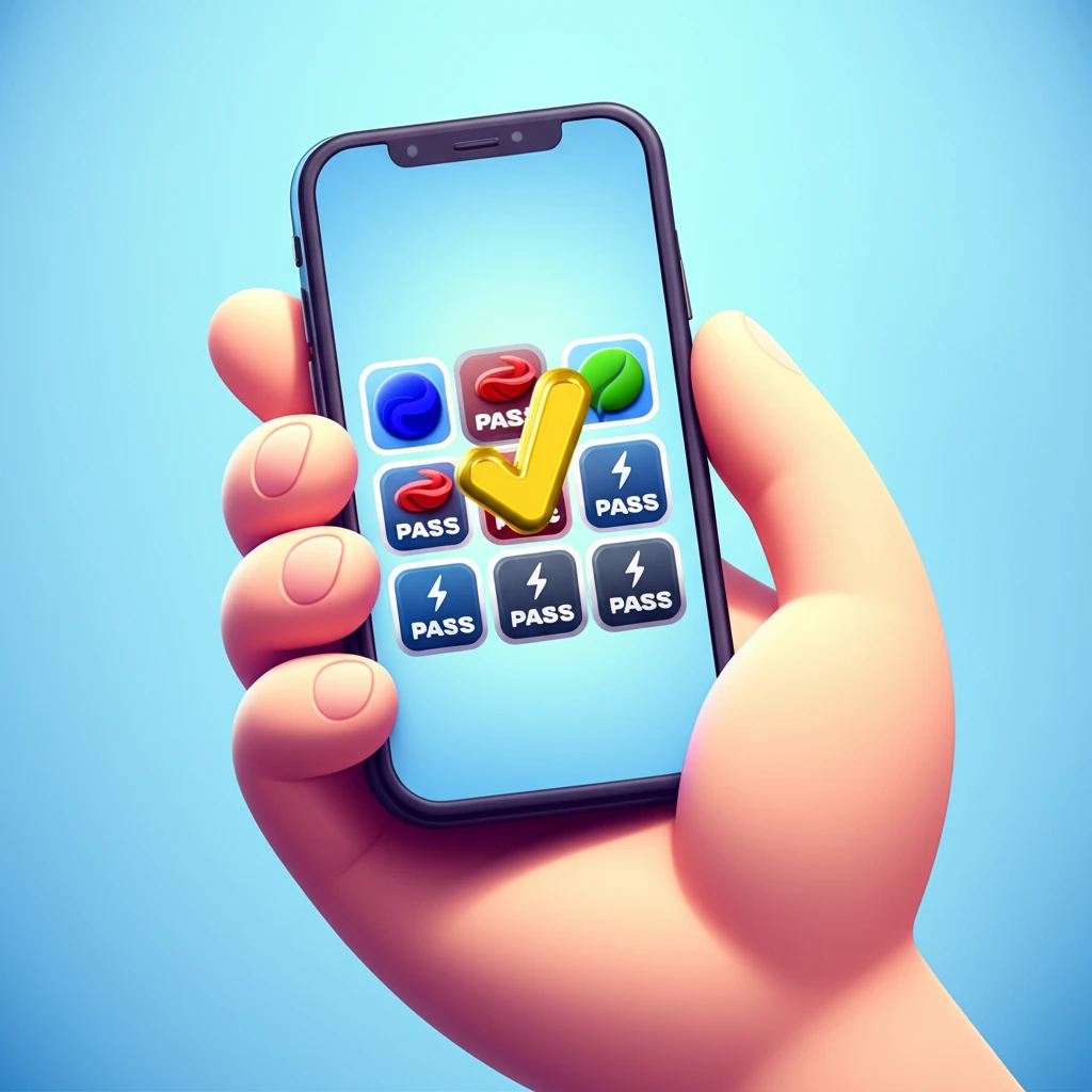 스마트폰 PASS 앱 설치와 통신사별..