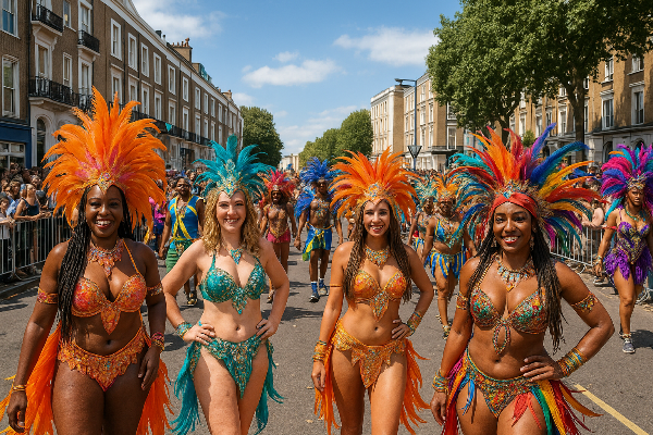 영국 노팅힐 카니발 관련 사진