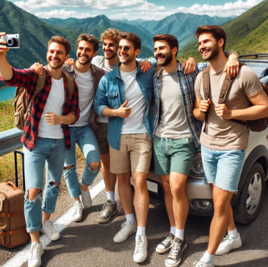 남성 친구들 여행