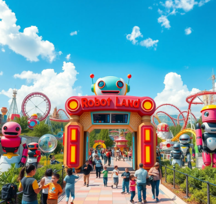 경남창원 로봇랜드 그림