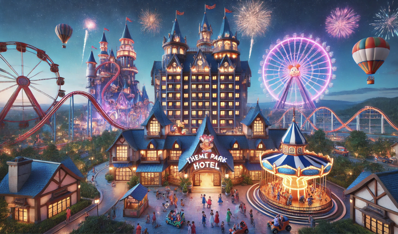 놀이공원과 함께하는 특별한 숙박