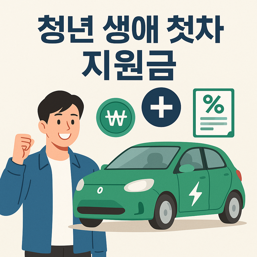 2025년 청년 생애 첫차 지원금 끝장 가이드: 전기차 보조금 20% 추가, 가격구간(5,300/8,500)&middot;신청절차&middot;서류&middot;실전계산까지