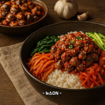 꼬막 비빔밥 레시피