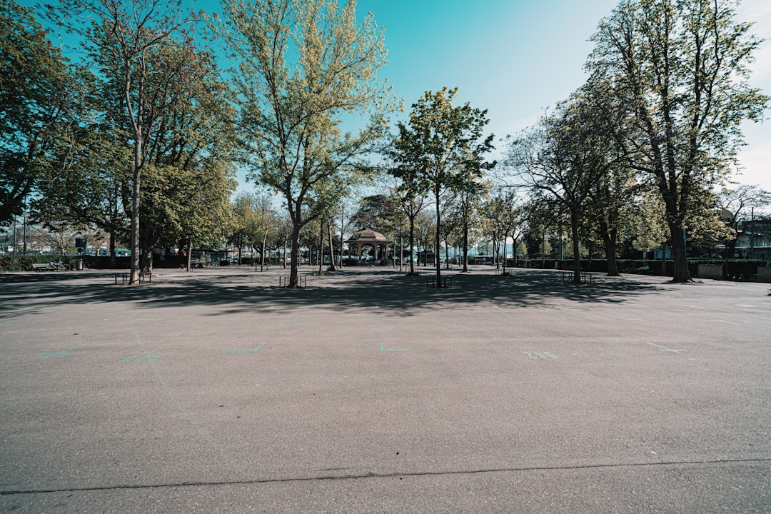 Parking lot.