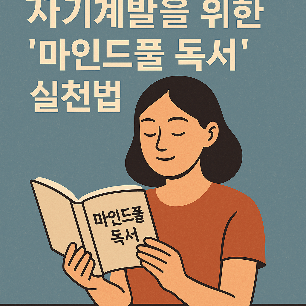 자기계발을 위한 '마인드풀 독서' 실천법