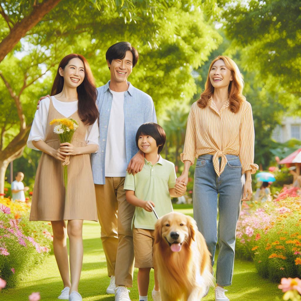 반려동물과 산책하기