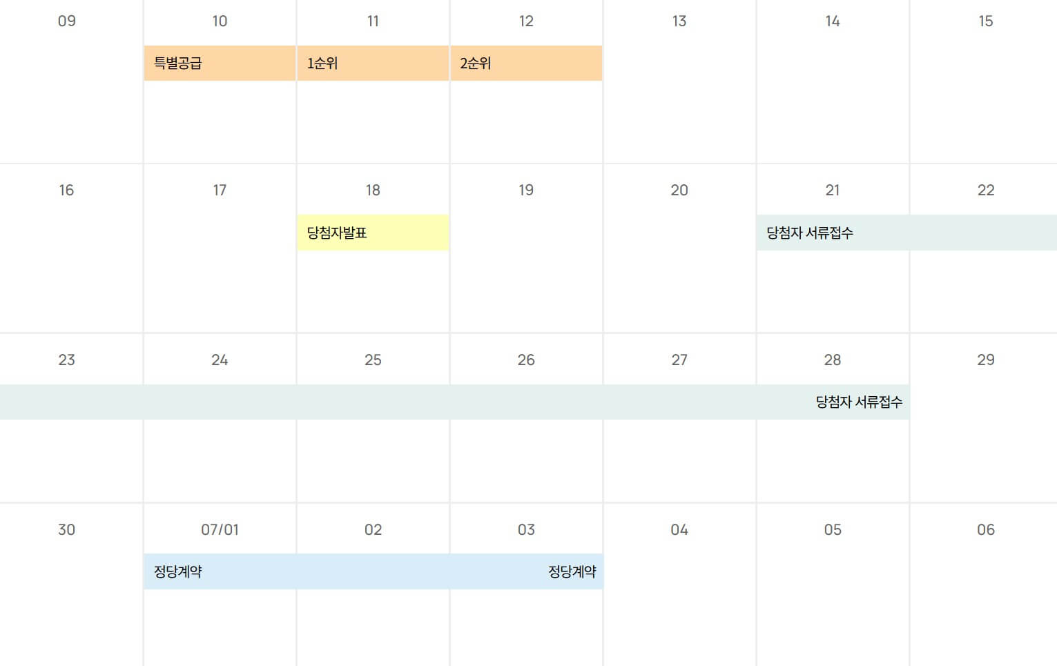 양정 롯데캐슬 프론티엘 청약 신청 방법