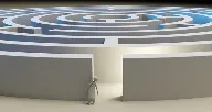 미로 선택