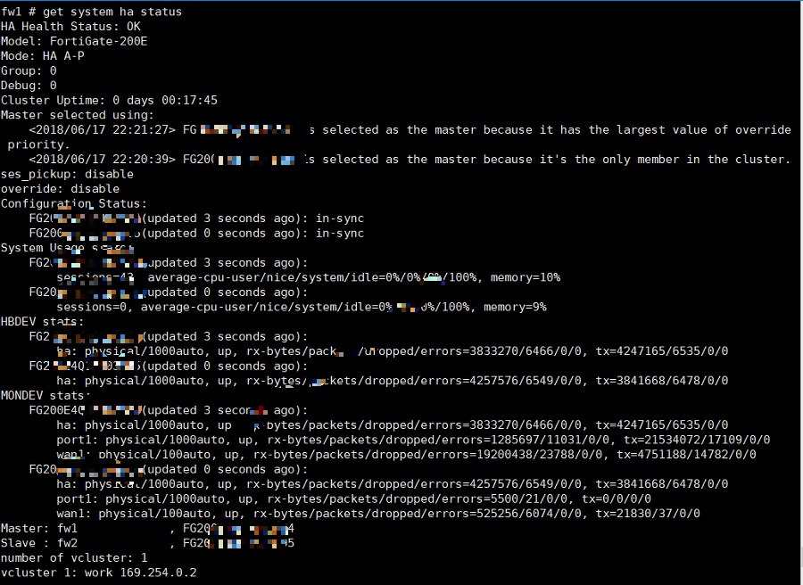 FGCP (FortiGate Cluster Protocol)