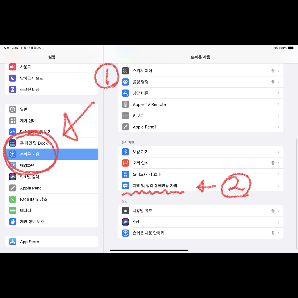 디즈니 플러스 자막 설정법2