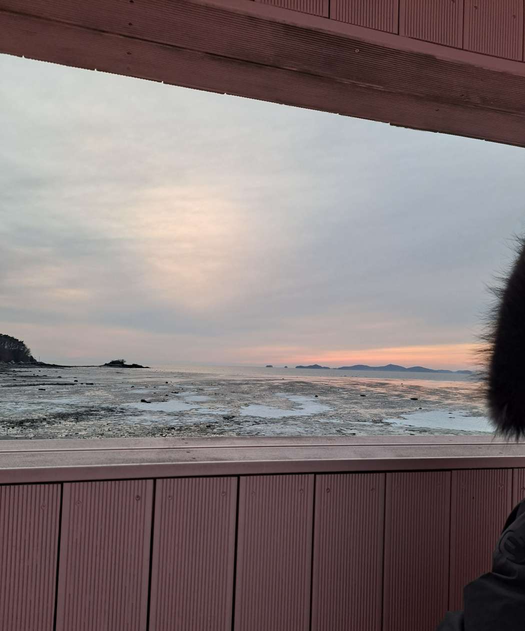 하늘이 붉게 물들다