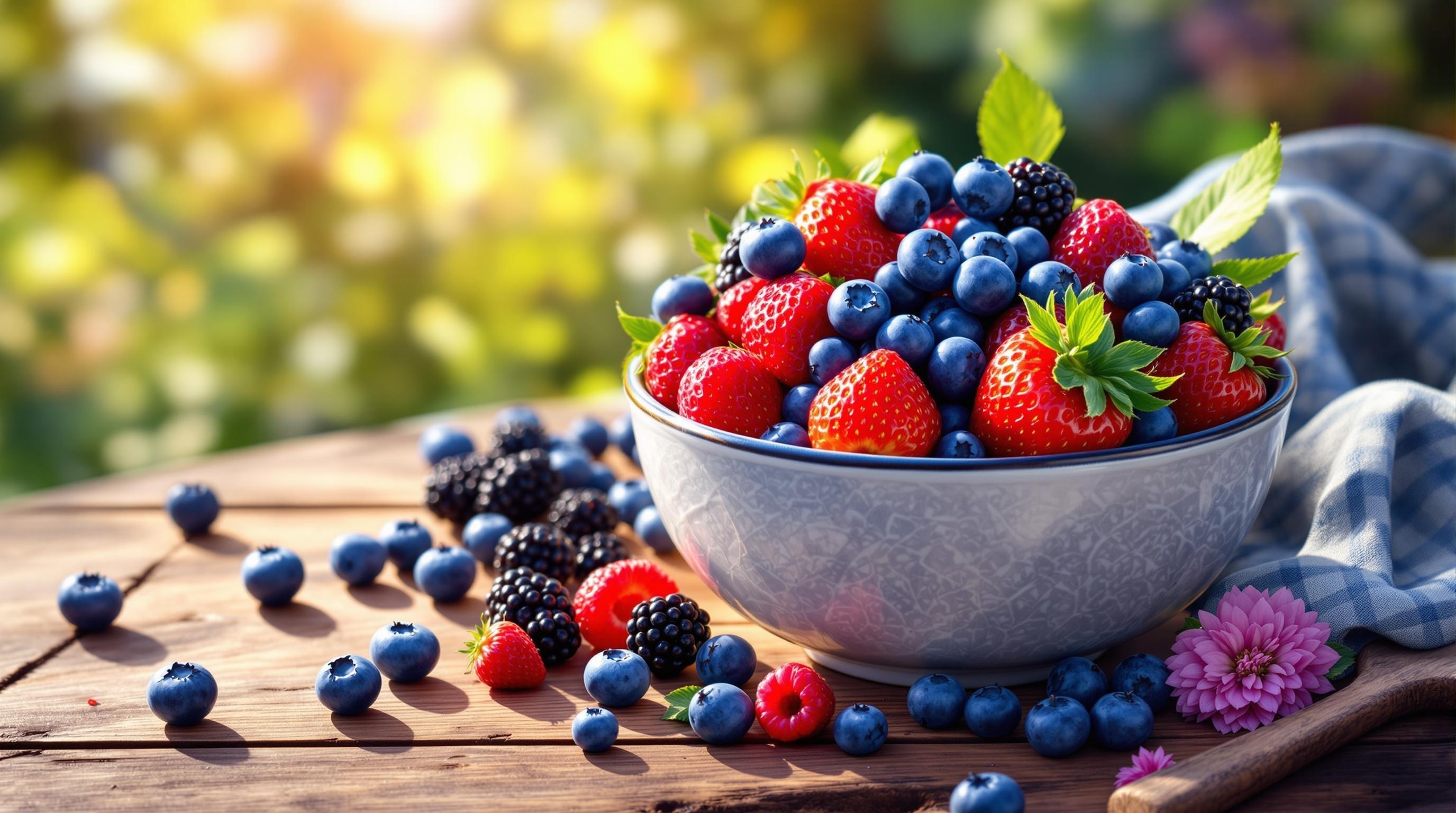 뇌 건강 UP! 몸에 활력 UP! 슈퍼푸드 베리류의 놀라운 효능