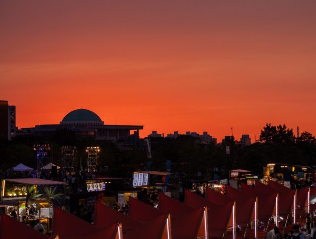 한강 달빛 야시장