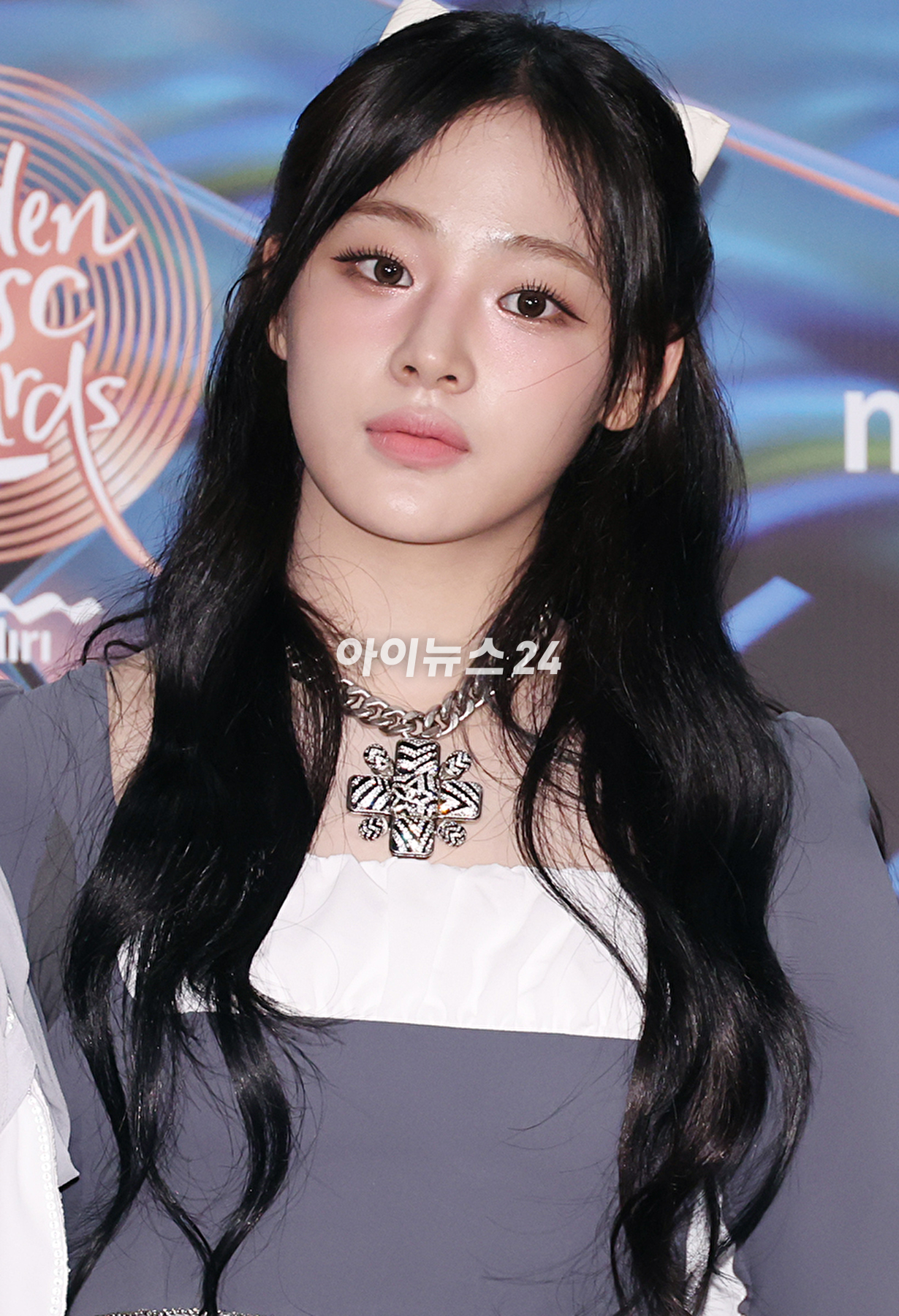 그룹 뉴진스가 6일 오후 인도네시아 자카르타 인터내셔널 스타디움에서 열린 &#39;제38회 골든디스크 어워즈 with 만디리&#39;에 참석하고 있다. [사진=골든디스크 어워즈 사무국]