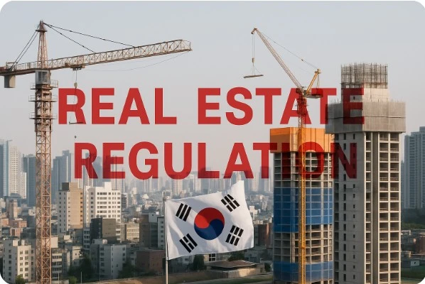 부동산 규제 속 건설 현장의 대비된 풍경