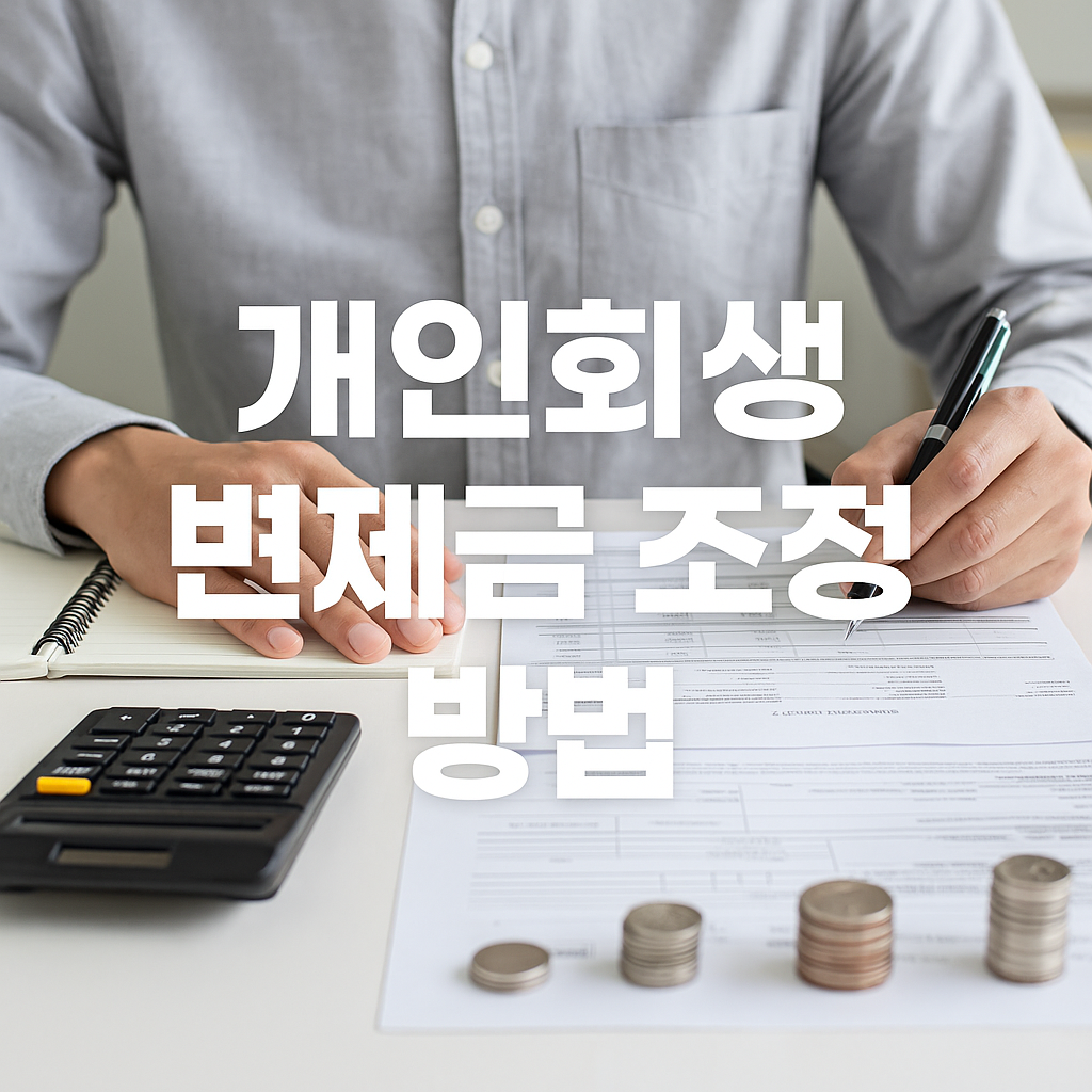 왜 변제금 조정이 필요한가?