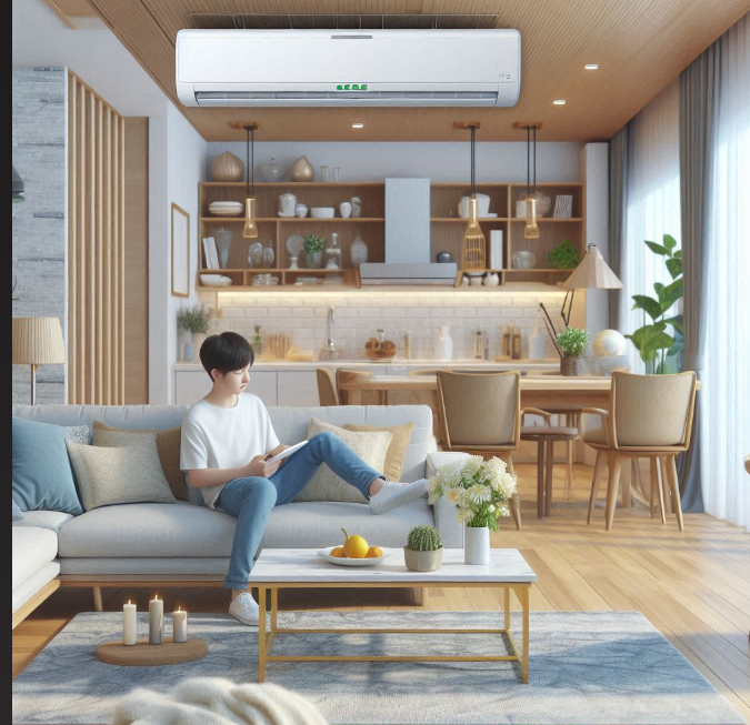 창문형 에어콘 설치