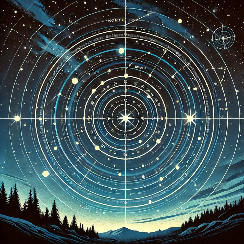 북극성과 북두칠성, 왜 밤하늘에서 항상 같은 자리에 보일까?