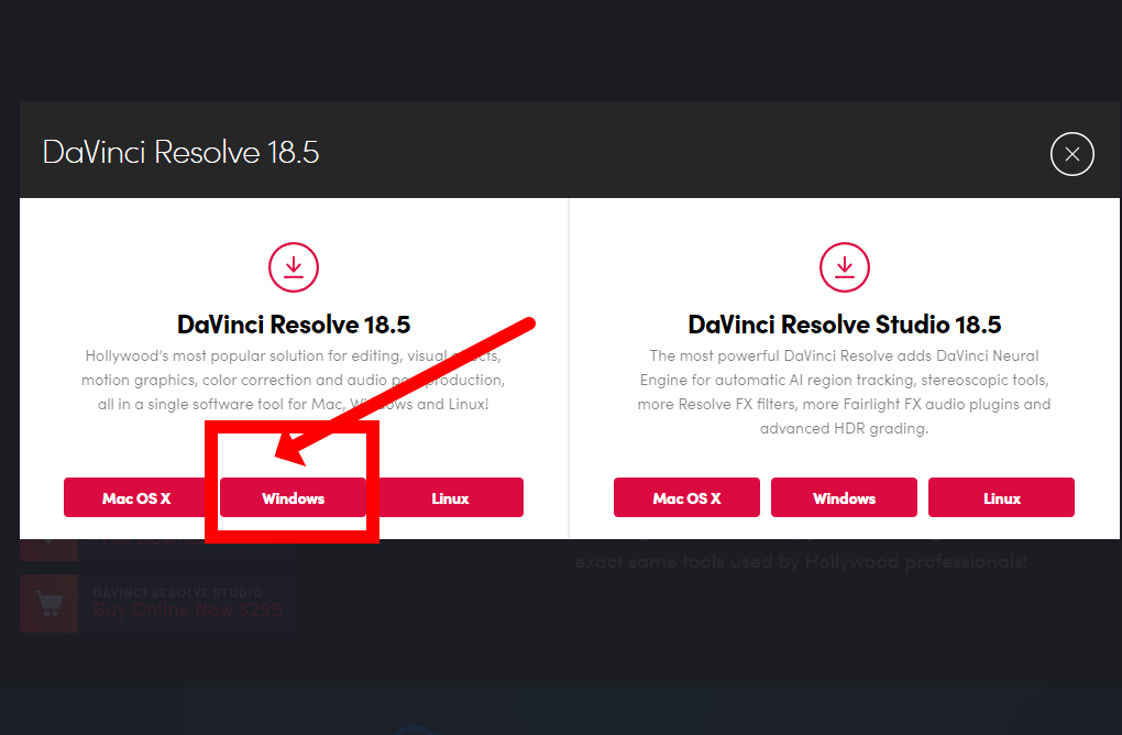 다빈치 리졸브 다운로드 방법