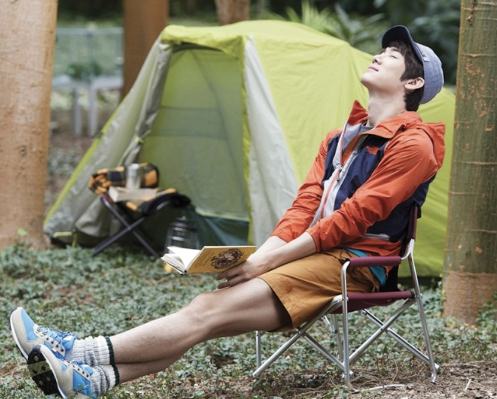 유연석 캠핑