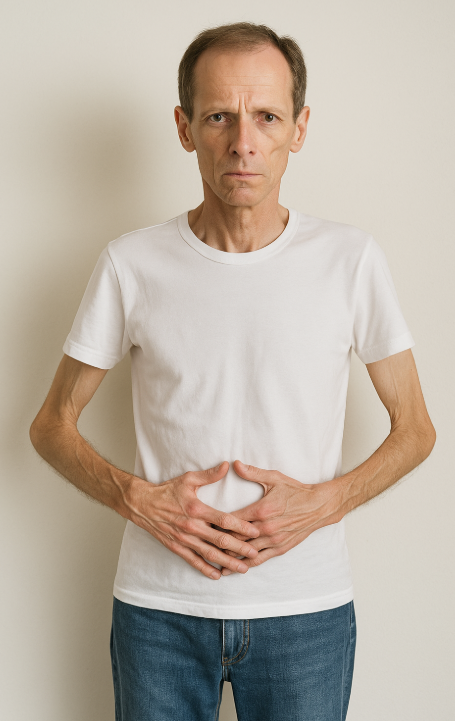 마른 당뇨 환자의 모습