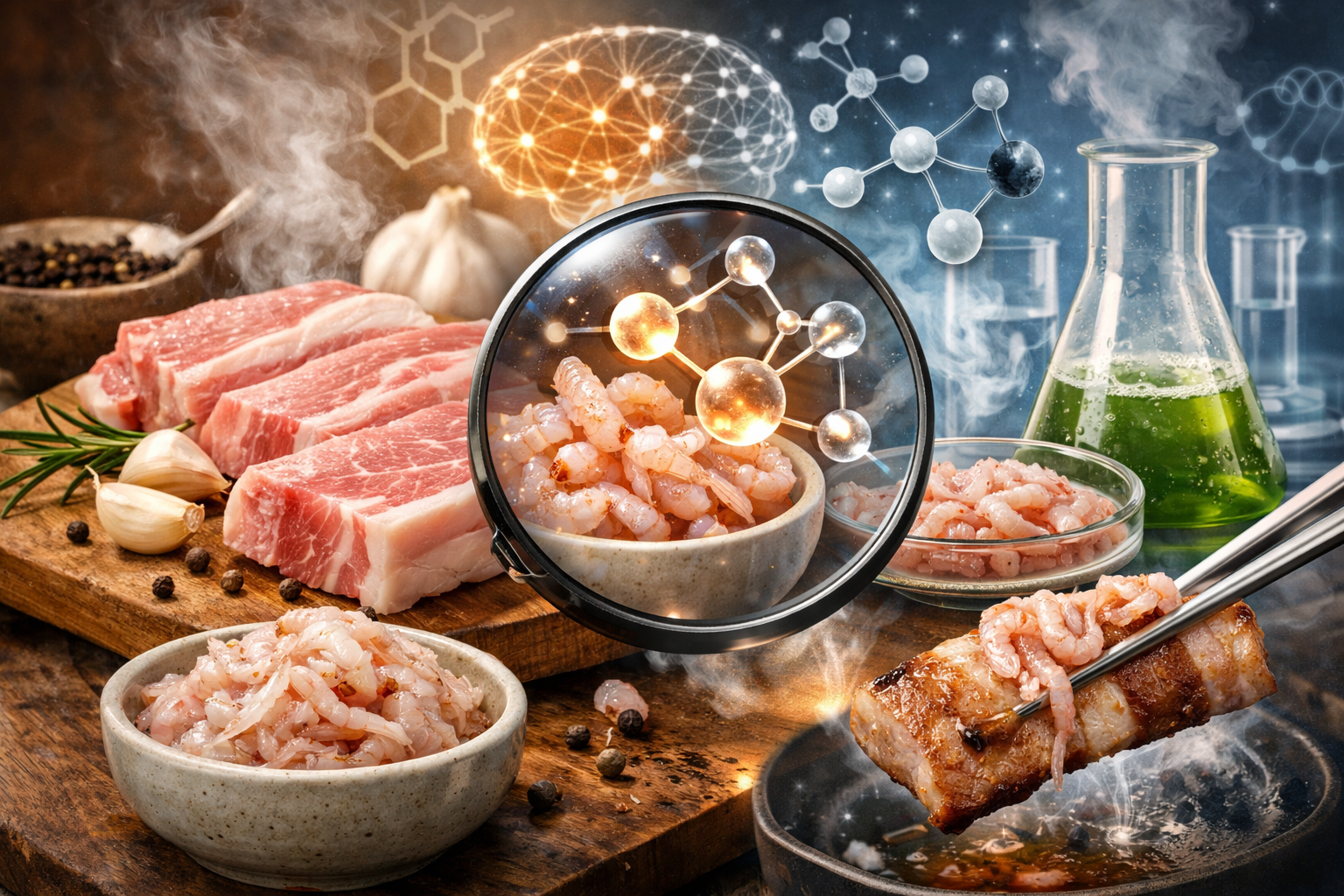 돼지고기와 새우젓