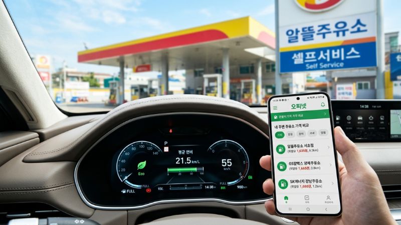 기름값 절감 이미지